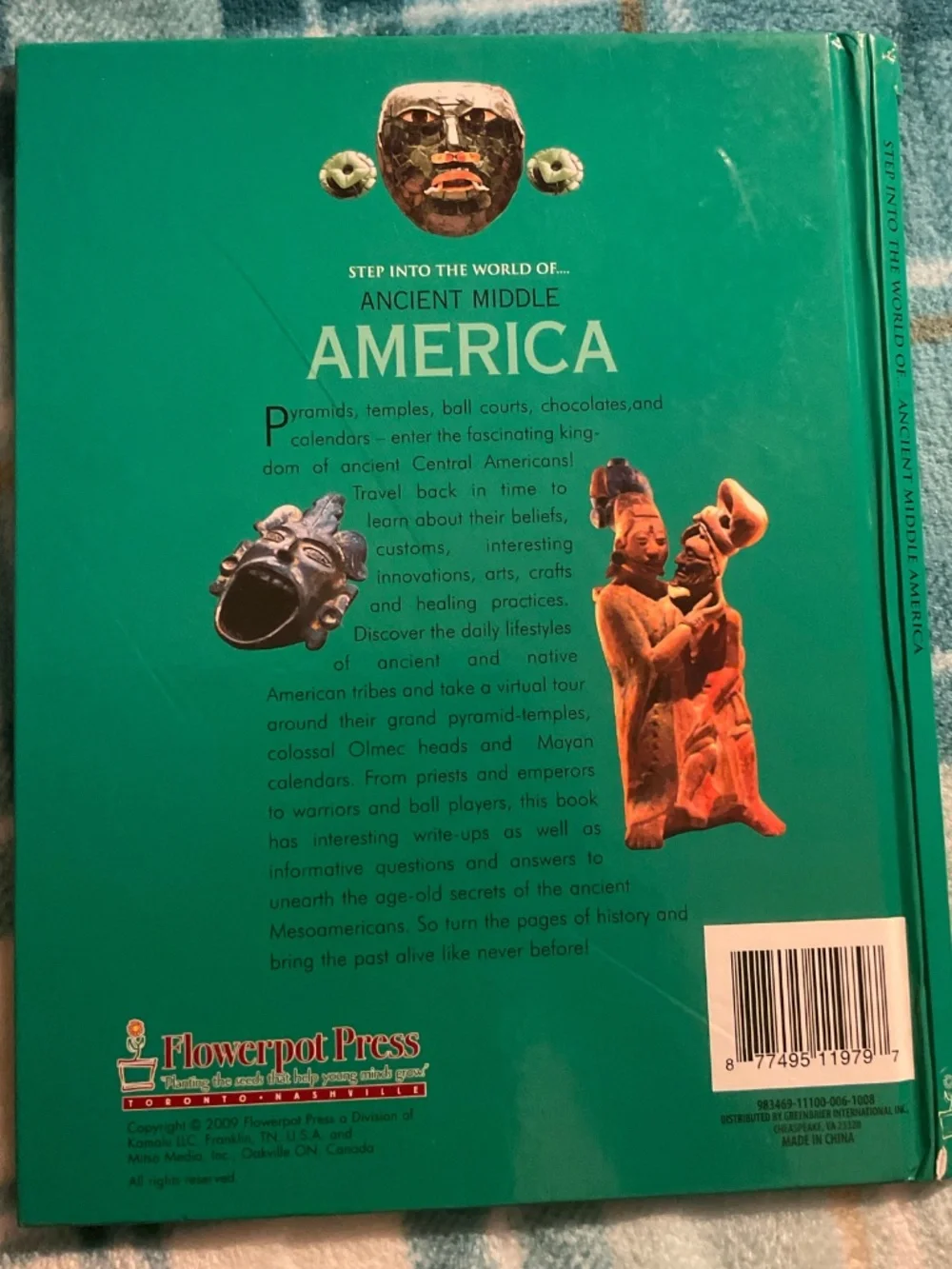 Step into the world of ancient middle America hardcover